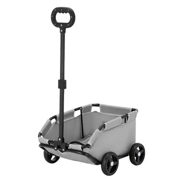 Safe, Hair-free Pet Carrier – 4-Wheel Folding Stroller for Small Dogs & Cats, Ideal for Travel, Shopping, and Walks