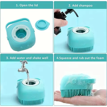 7-Piece Pet Grooming Kit – Shedding Comb, Flea Comb, Shampoo Brush, Nail Clippers & Toothbrush Set for Dogs