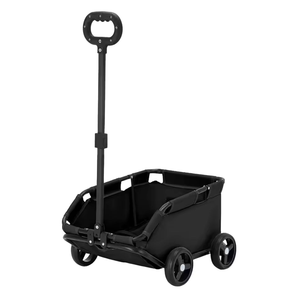 Safe, Hair-free Pet Carrier – 4-Wheel Folding Stroller for Small Dogs & Cats, Ideal for Travel, Shopping, and Walks