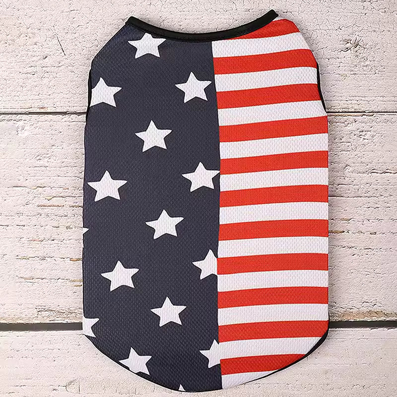 USA Flag Dog Bandana & Bow Tie Set – Adjustable Patriotic Pet Scarf for Small, Medium, and Large Dogs & Cats