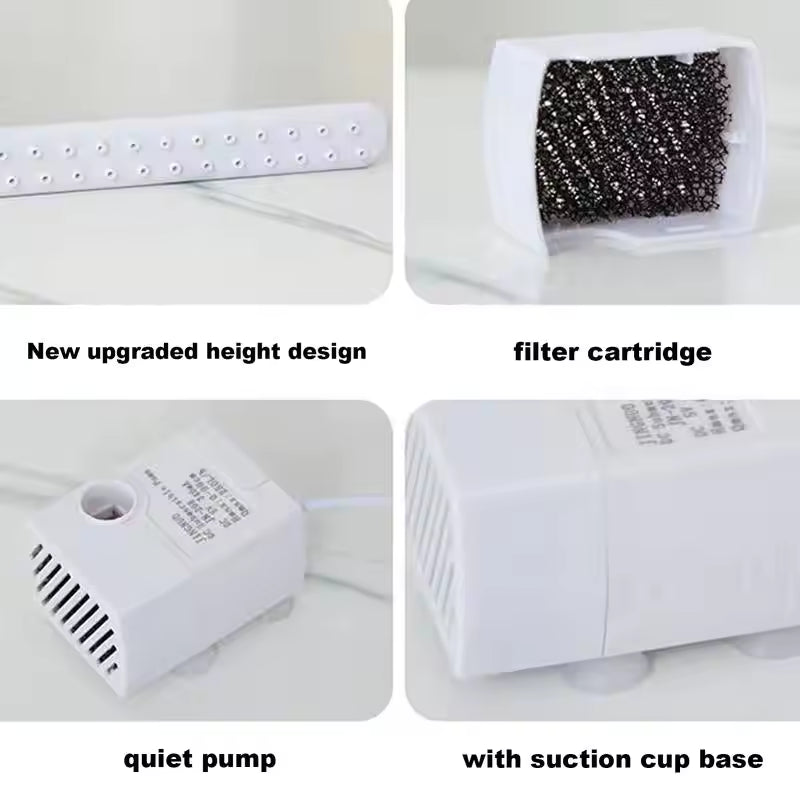 Electric Bird Bath with Circulating Water – USB-Powered Shower Tub for Parrots, Cockatoos, and Parakeets