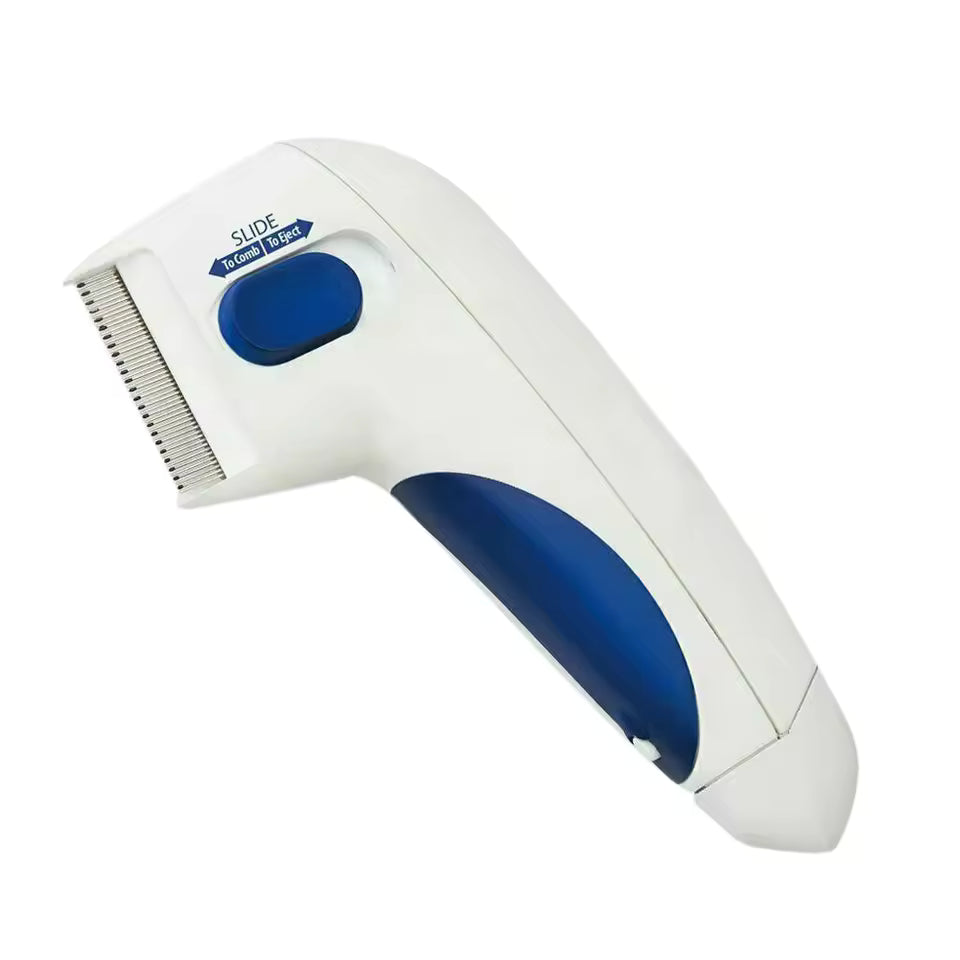 1Pc Pet Licke Electric Tick Remover Comb Safety Tool for Dogs, Cats, and Pets