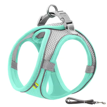 Dog Harness Clothes Vest Chest Cat Collars Rope Small Dogs Reflective Breathable Adjustable Outdoor Walking Dog Accessories