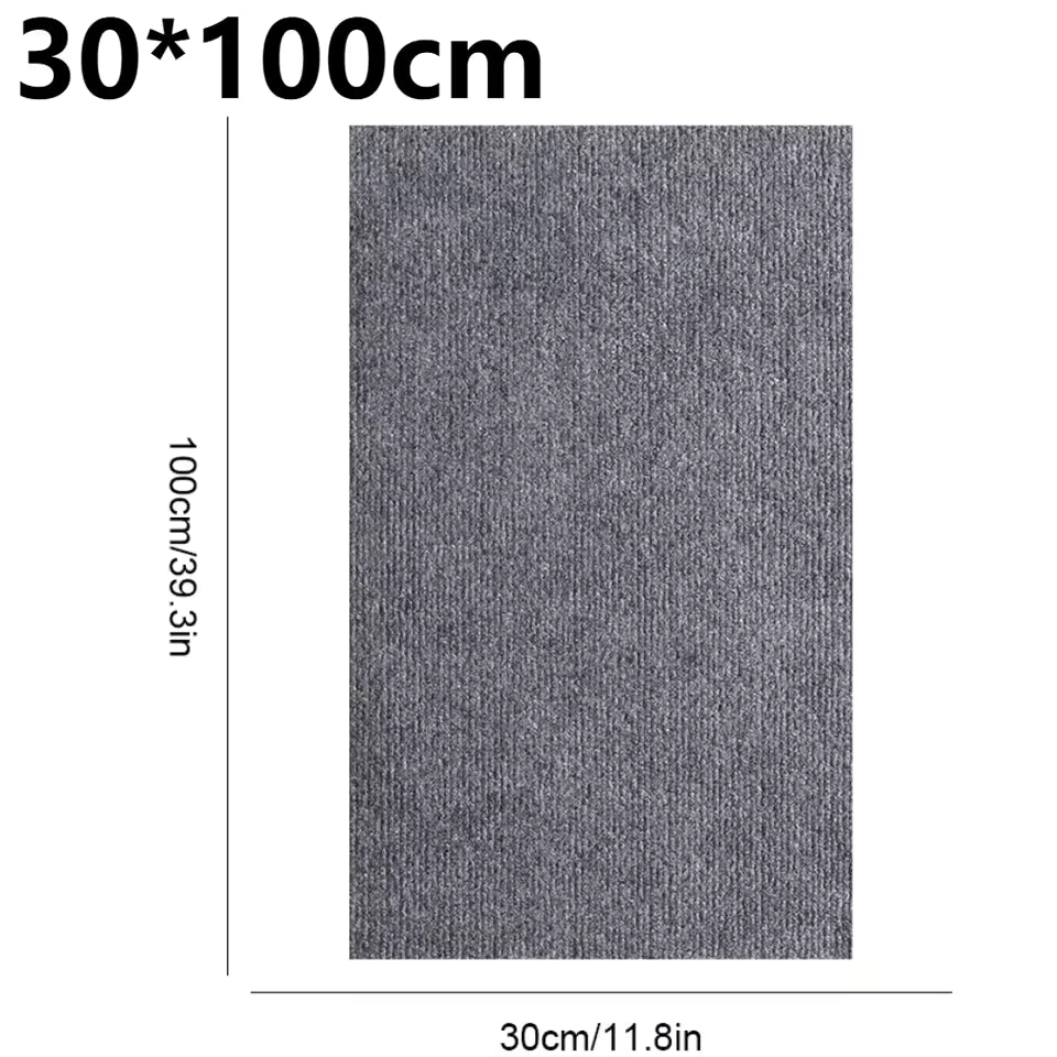 Self-Adhesive Carpet Cat Scratching Board Wall Protector – Anti-Scratch Sofa Cover, DIY Cat Scratcher Post, Furniture Guard, Paw Sharpening & Trimmable