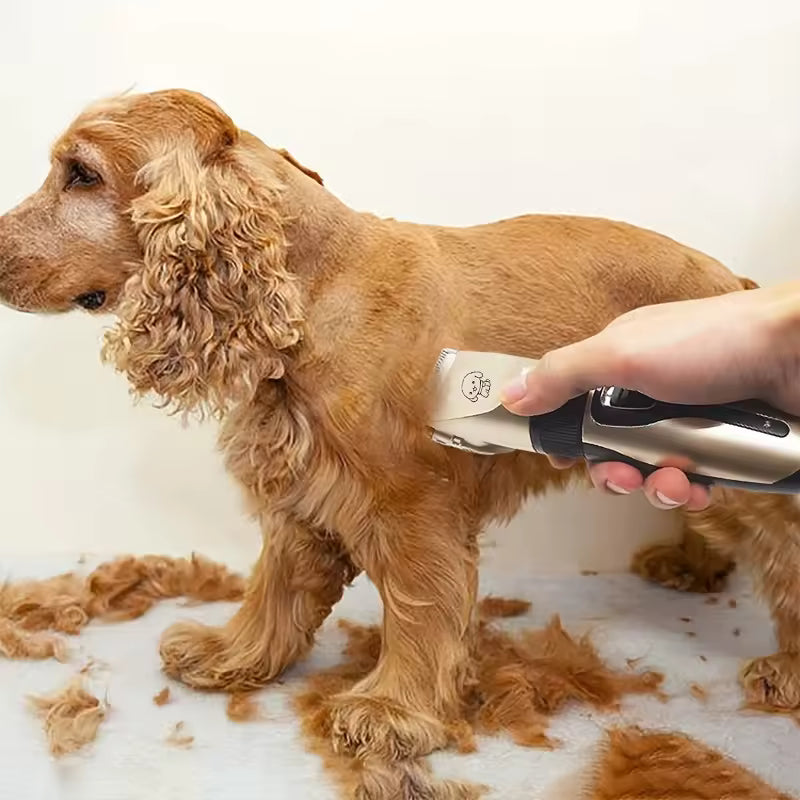 Electric Pet Hair Trimmer Kit – Precision Clippers for Dogs & Cats, Perfect for Home Grooming